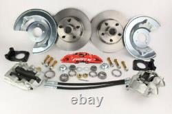 1964-73 Ford Mustang Front Disc Brake Conversion Kit, Drum-Disc 11 Rotors