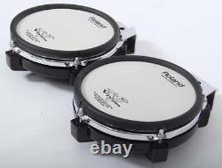2x Roland PD-85 Mesh Drum Pads 8 Dual Zone Trigger For Electronic Drum Kit