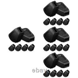 6 Pcs Drum Pads Rubber Percussion Feet Kit Stool Cymbal Stand