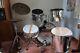 Acoustic rock size drum kit used good condition with drum pads cow bell and stic