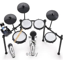 Alesis Nitro Max Kit Electric Drum Kit with Quiet Mesh Pads, 10 Dual Zone Snare