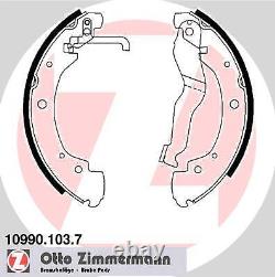 Brake Shoe Kit Set Rear Zimmermann 109901037 P New Oe Replacement