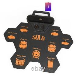 Brand New Effect Pedal Effect Pedal 6 PCS Built-in Speaker Roll Up Practice Pad