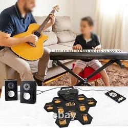 Brand New Effect Pedal Effect Pedal Drum Sticks Gift Roll Up Practice Pad