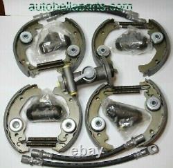 Classic Fiat 500 D F L R Complete Brake Kit Front And Rear Brand New Uk Stock