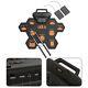 Compact and Portable Drum Pad with Accessories Great Gift for Drummers