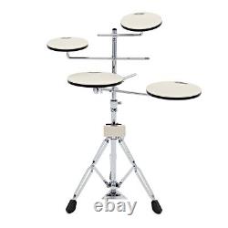 DW Go Anywhere Smart Practice Drum Kit on adjustable chrome stand