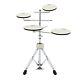 DW Go Anywhere Smart Practice Drum Kit on adjustable chrome stand