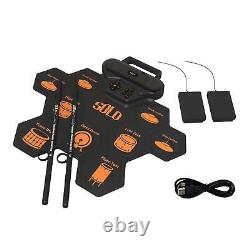 Desktop Drum Kits Digital Electronic Drum Set Sturdy Practical Built in Speaker