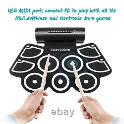 Digital Electronic Drum Set 9 Pads 9 Pads Digital Drum Drum Kit With Foot Pedals