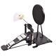 Drum Pad Musical Mute with Drum Pedal Durable for Training Beginner Drummer