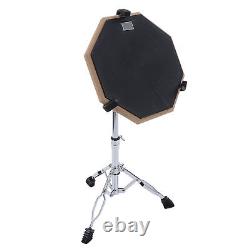 Drum Pad Percussion Instrument Practice Set Kit With Stand Drumstick GSA