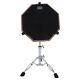 Drum Pad Percussion Instrument Practice Set Kit With Stand Drumstick XAA