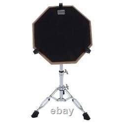 Drum Pad Percussion Instrument Practice Set Kit With Stand Drumstick XAT