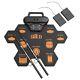 Effect Pedal Effect Pedal 6 PCS Electronic Drum Set Roll Up Practice Pad