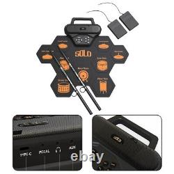 Effect Pedal Effect Pedal Electronic Drum Set Pedal Roll Up Practice Pad