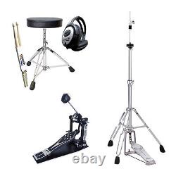 Efnote Mini E-Drum Space Saving Electronic Drums with Accessory Set