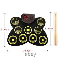 Electronic Drum 9 Drum Pads Color Electronic Drum Double Pedal Set Brand New