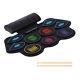 Electronic Drum Pad Set MIDI Foldable Kit With Battery Speaker UK GTO