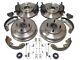Ford Focus Mk1 Rear 2 Brake Drums Shoes Front Discs Pads Wheel Bearing Cylinders