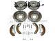 Front 2 Brake Discs And Pads And Rear Drums & Shoes Fitting Kit For Seat Mii
