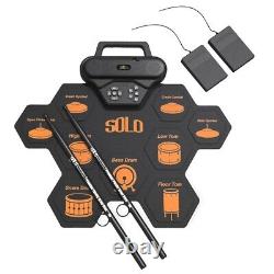 High Quality Electronic Drum Set with Silicone Pads and Headphone Support