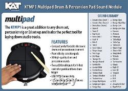 KAT KTMP1 E-Drum Percussion Pad with Drumsticks