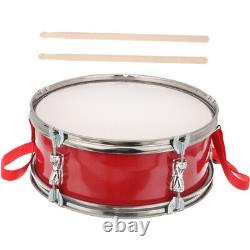 Kid Snare Drum Wood Marching Practice Pad Kit Child Toddler Percussion