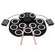 Portable Roll-up Electronic Drum Pad Silicon Digital Drum with X6Z7