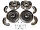 Rear 2 Brake Drums Shoes Fitting Kit & Front Discs & Pads For Nissan Note 06-12