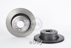 Rear Set 2x Brake Discs BREMBO 09. B313.11 for BMW 5 (E61)/5 (E60) (04-10)