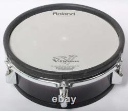 Roland PD-105BK 10 Dual Zone/Trigger Mesh Electronic Drum Pad Electric Kit