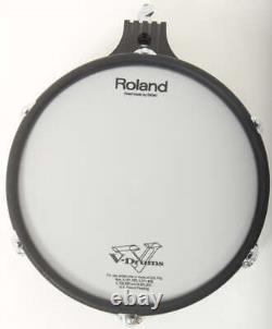 Roland PD-105BK 10 Dual Zone/Trigger Mesh Electronic Drum Pad Electric Kit