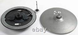 Roland VH-13 Hi-Hats MG Metallic Grey 12 Dual Zone Electronic Cymbal Pad