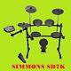 SIMMONS SD7K Electronic Drum Kit #SPARE PARTS# PAD CYMBAL RACK LOOM MODULE free