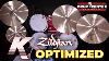 The Exclusive Zildjian K Optimized Cymbal Pack