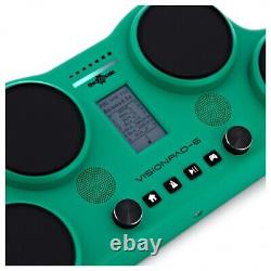 VISIONPAD-6 Electronic Drum Pad Pack by Gear4music Green